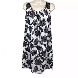WHBM Floral Scroll Sheath Dress - Women's SIZE 2